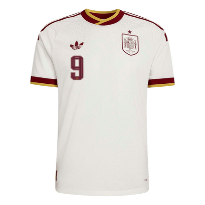GAVI #9 Mens Spain World Cup Away Jersey 2026 - Player Version (Slim Fit)