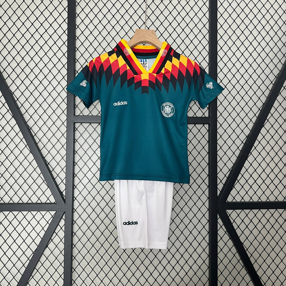 Camiseta Alemania III 1994 Conjunto Infantil (Retro)