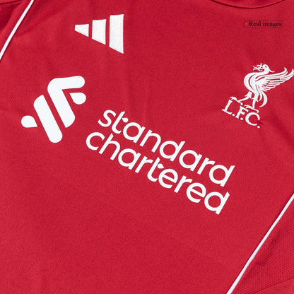 Mens Liverpool Home Kit 2025/26
