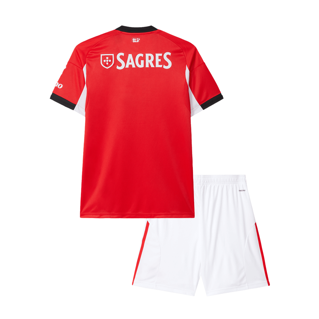 Kids Benfica Home Kit 2025/26