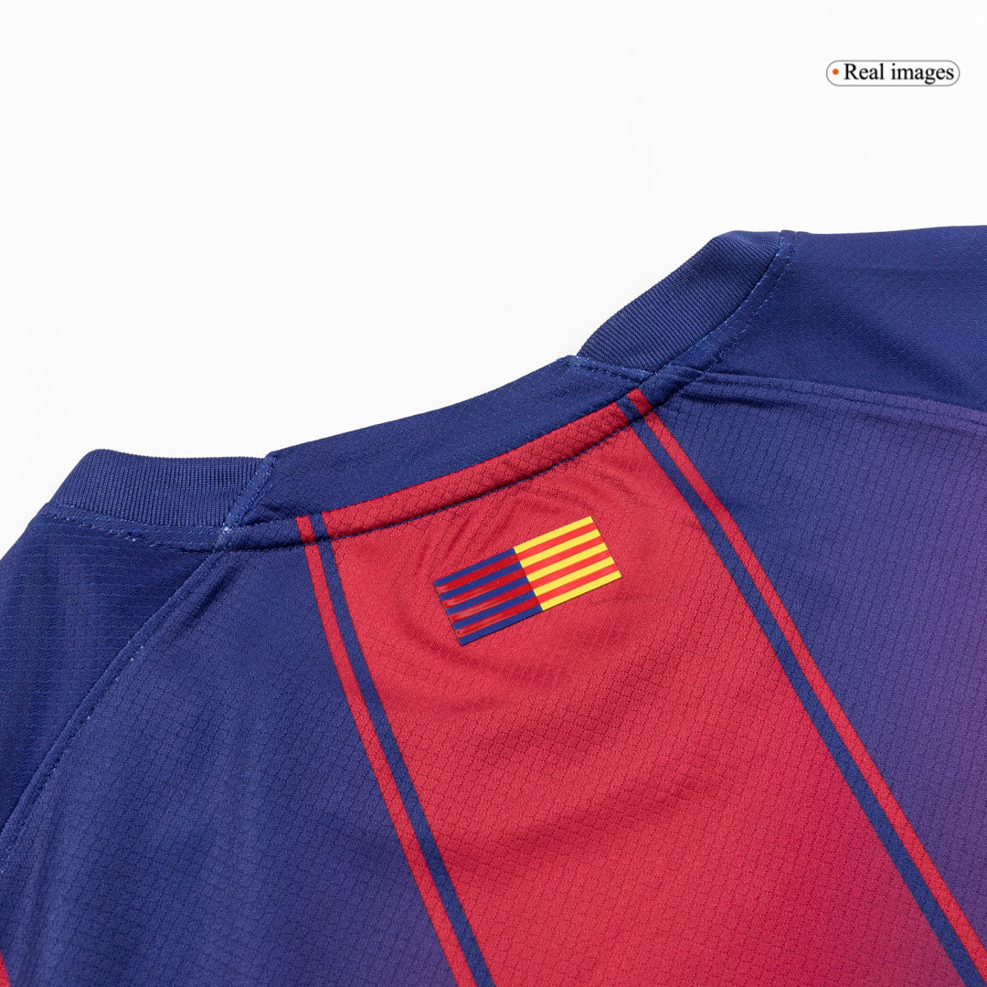F.DE JONG #21 Mens Barcelona Home Jersey 2025/26