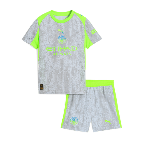 Kids Manchester City Third Kit 2025/26