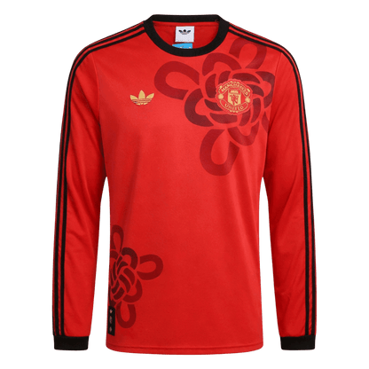 Mens Manchester United Long Sleeve Jersey 2025/26