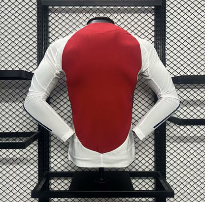 Arsenal Jugador Titular Camiseta 2024/2025 Long Sleeve