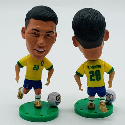 Brazil #20 Roberto Firmino Doll Word Cup Season