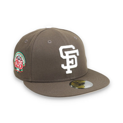 NEW ERA SAN FRANCISCO GIANTS 25th Anniversary 59FIFTY FITTED HAT-Walnut