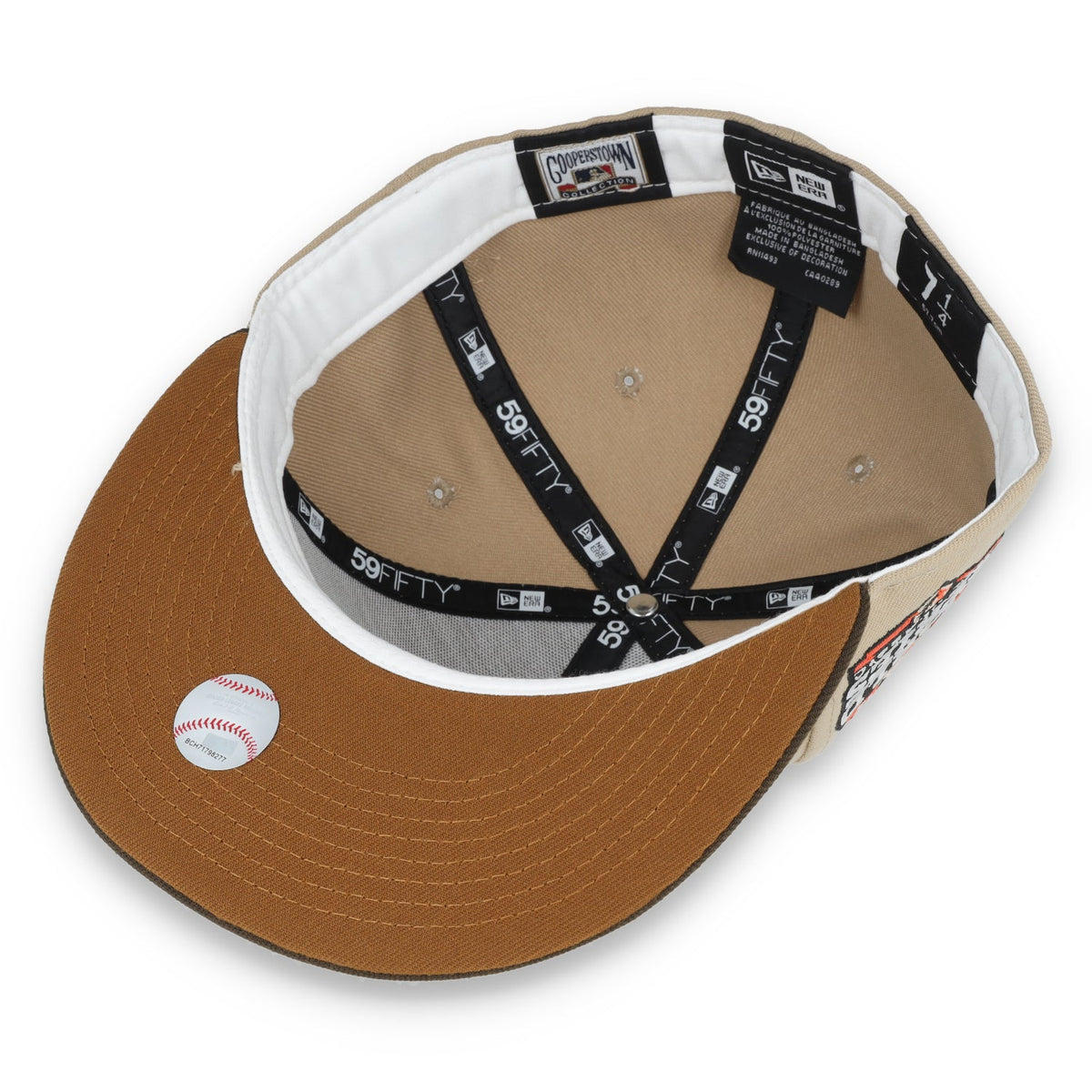 New Era San Francisco Giants 2012 World Series Fall Classic Side Patch 59FIFTY Fitted Khaki Hat