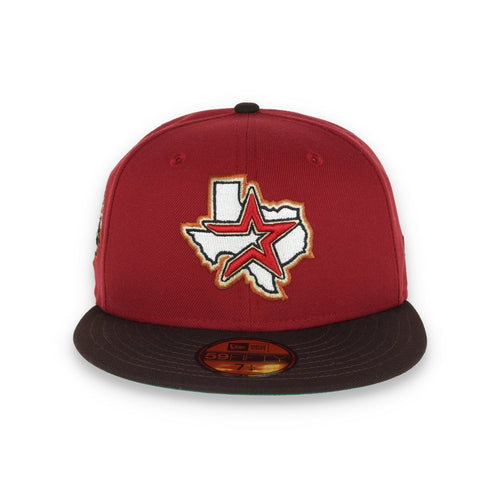 New Era Houston Astros 45th Anniversary Patch 59FIFTY-BURNT RED/BROWN
