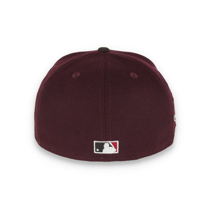 New Era San Francisco 1996 All-Star Side Patch 59IFTY Fitted Hat-Maroon