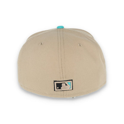 New Era Miami Marlins 1993 Inaugural Patch 59FIFTY Fitted Khaki Hat