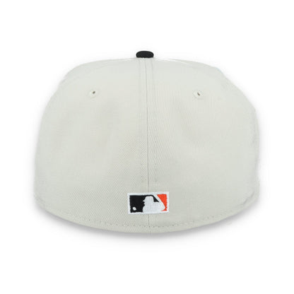 New Era San Francisco Giants 50th Anniversary Side Patch 59IFTY Fitted hat- Chrome