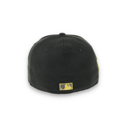 New Era Pittsburgh Pirates 76th World Series Side Patch 59FIFTY Fitted Hat-Metallic Grey/Black