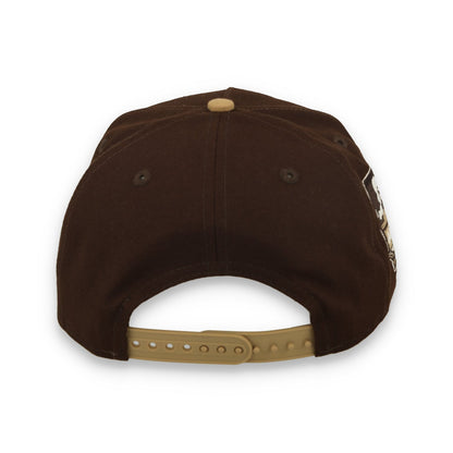 New Era San Francisco Giants ASG 2007 Patch 9FORTY A-Frame Snapback Hat-Burnt Wood/ Khaki