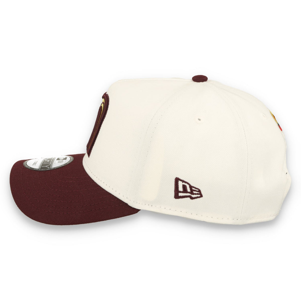 New Era Mexico WBC 9FORTY A-Frame Snapback Hat-White/Maroon