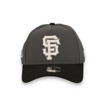 New Era Youth San Francisco Giants 9FORTY A-Frame Snapback Hat- Dark Graphite