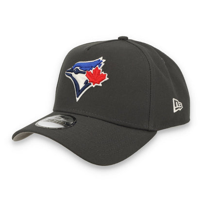 New Era Toronto Blue Jays 2025 World Series 9FORTY A-Frame Snapback Hat-Dark Gray