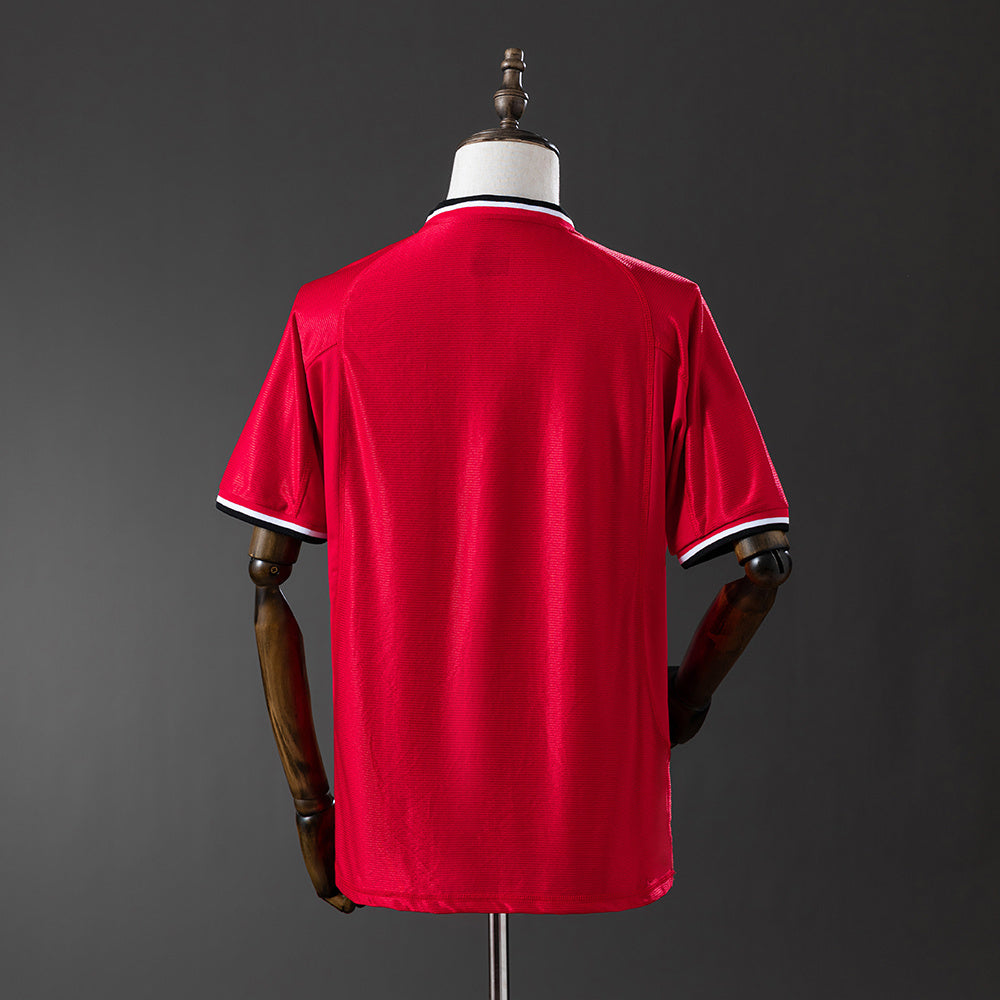 Manchester United Jersey 2000-01 Retro Home Football Kit