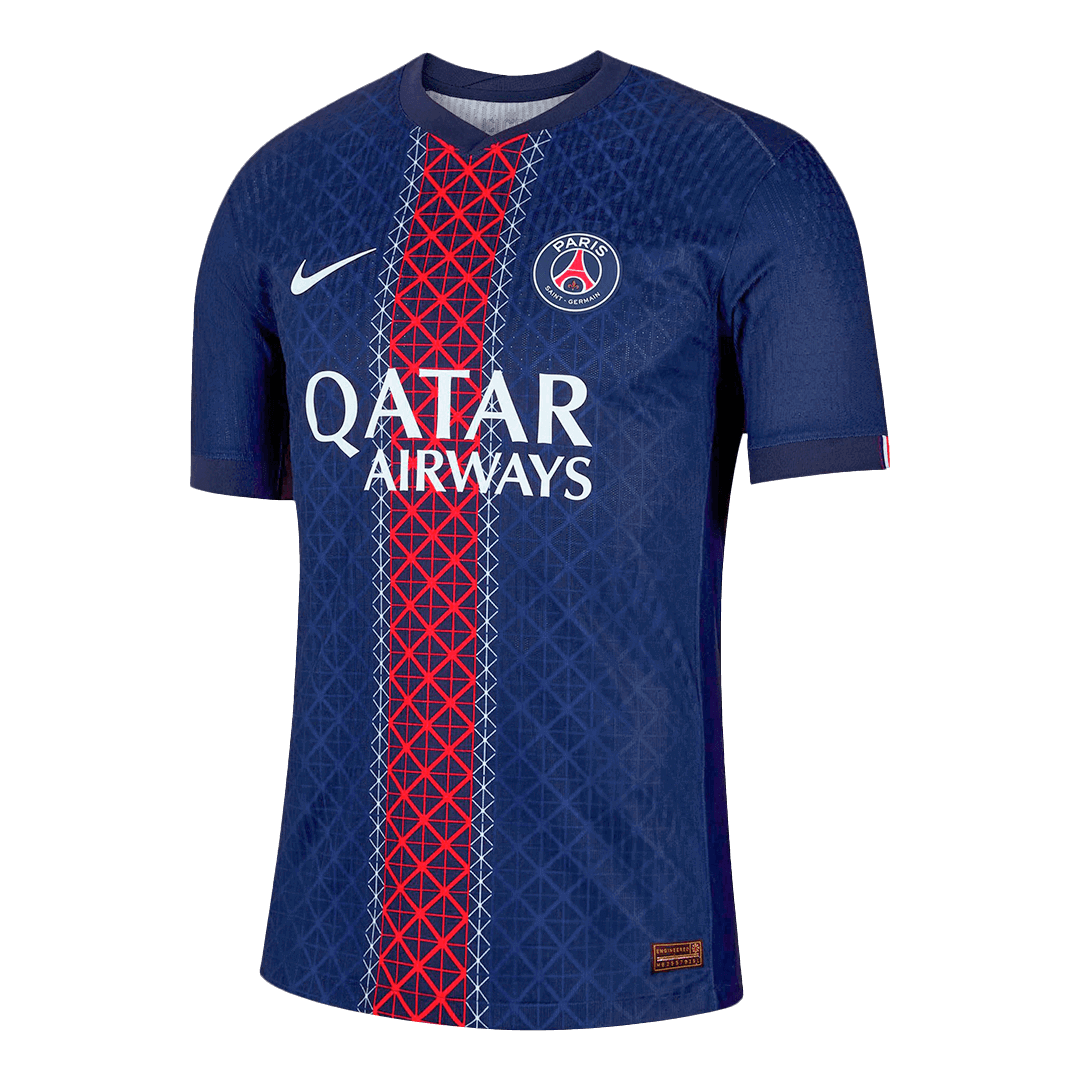 MARQUINHOS #5 Mens PSG Home Jersey 2025/26 - Player Version (Slim Fit)