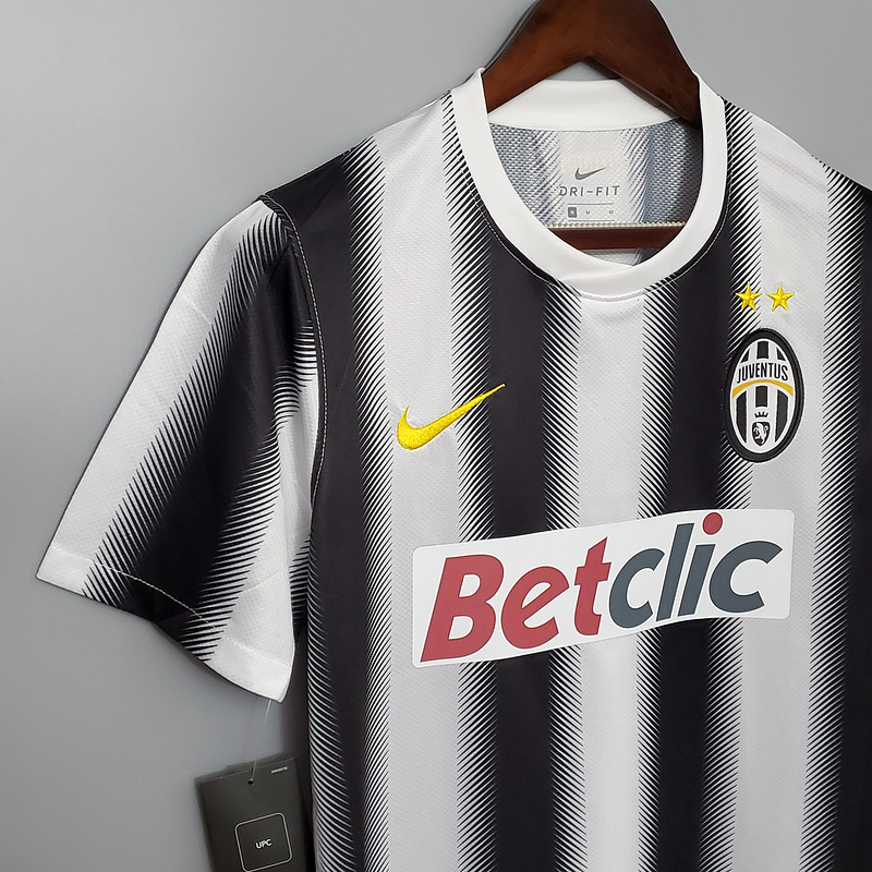 Juventus Retro Jersey 2011/12 Home Football Jersey Soccer Shirt