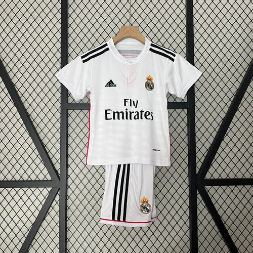 Camiseta Real Madrid I 14/15 Conjunto Infantil (Retro)