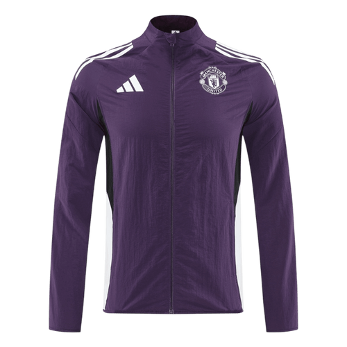 2025/26 Manchester United Purple Windbreaker Jacket