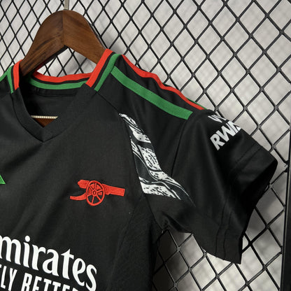 Kids Arsenal Visitante Kit 2024/2025
