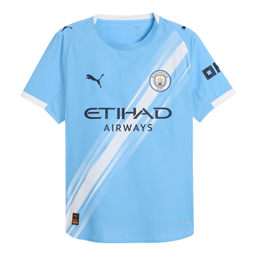 Mens Manchester City Home Jersey 2025/26 - Player Version (Slim Fit)