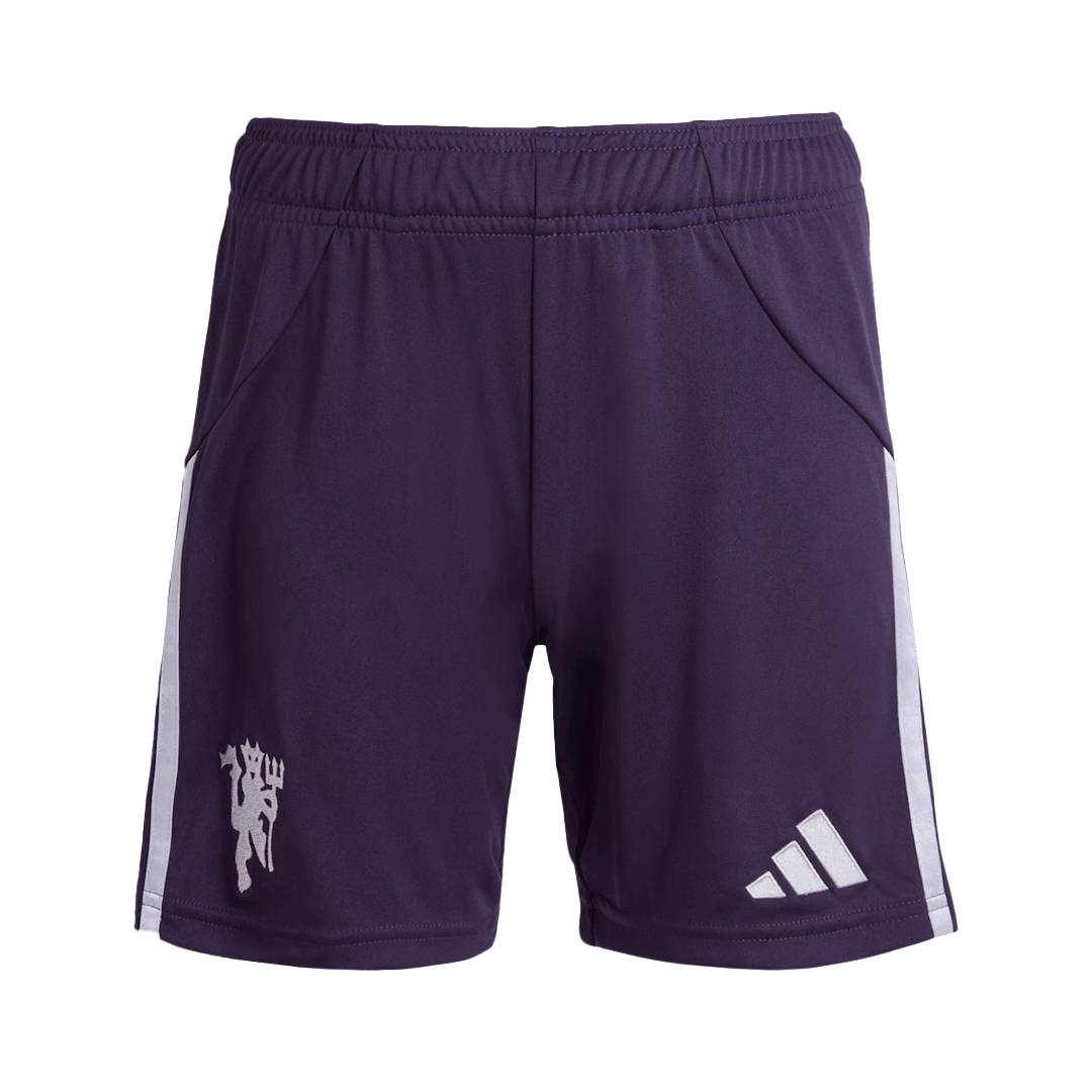 Mens Manchester United Away Shorts 2025/26