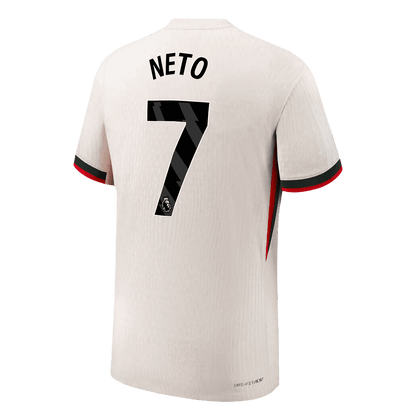 NETO #7 Mens Chelsea Away Jersey 2025/26 - Player Version (Slim Fit)
