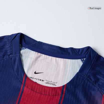 F.DE JONG #21 Mens Barcelona Home Jersey 2025/26 UCL - Player Version (Slim Fit)