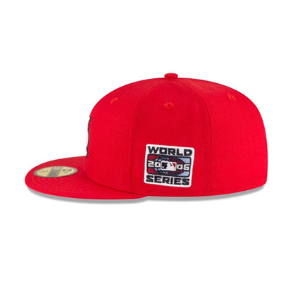 NEW ERA ST. LOUIS CARDINALS 2006 WORLD SERIES WOOL 59FIFTY FITTED