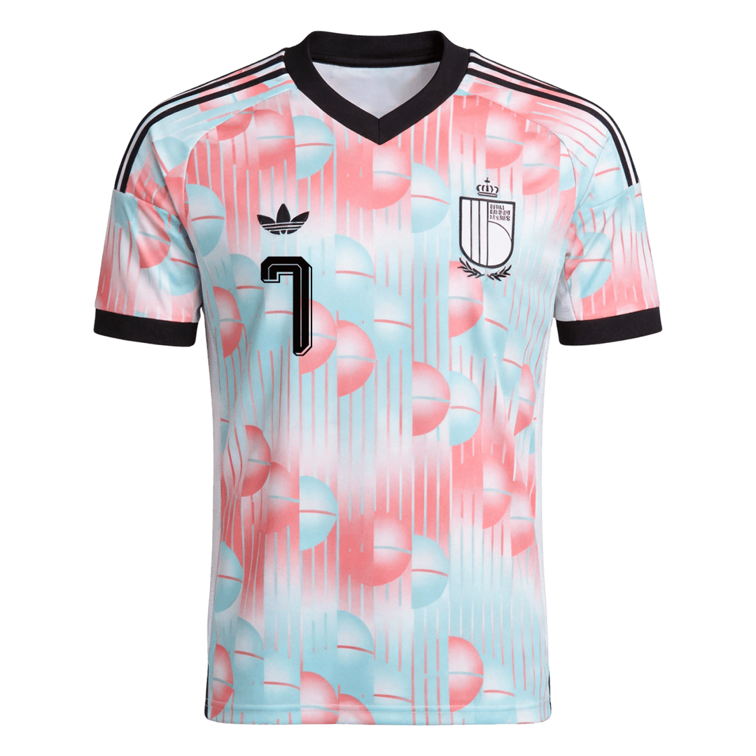 DE BRUYNE #7 Mens Belgium World Cup Away Jersey 2026