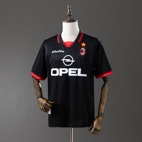 AC Milan Jersey 1997-98 Fourth Retro Football Kit