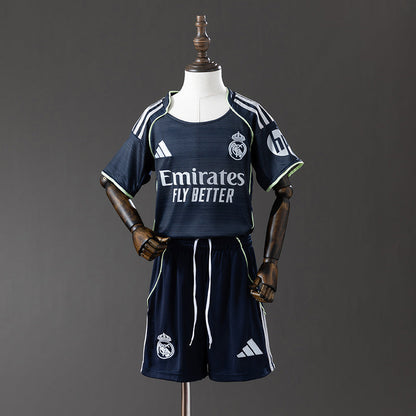 Kids Real Madrid Jersey 25/26 Away Football Kit