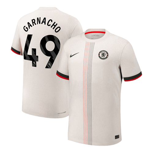 GARNACHO #49 Mens Chelsea Away Jersey 2025/26 - Player Version (Slim Fit)
