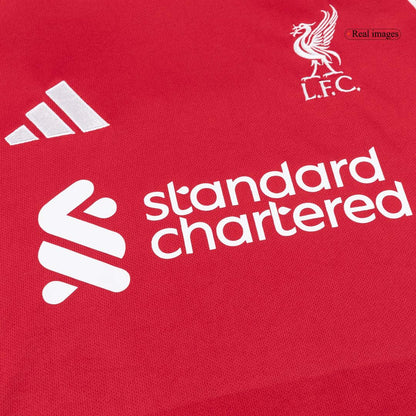 Mens Liverpool Home Long Sleeve Jersey 2025/26