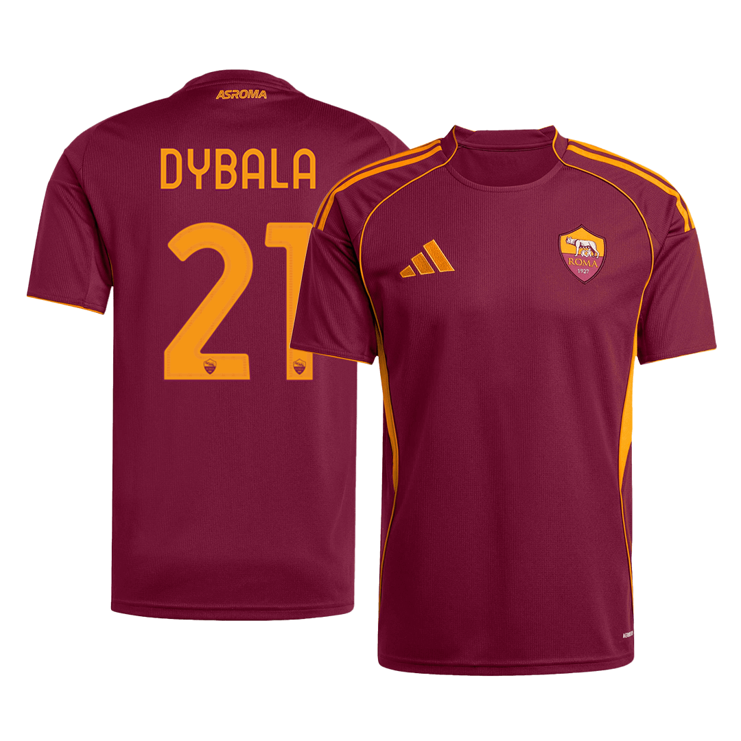 DYBALA #21 Mens Roma Home Jersey 2025/26