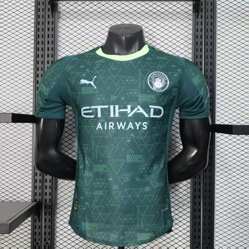 Manchester City Jersey 25/26 Fourth Football Kit Player Version