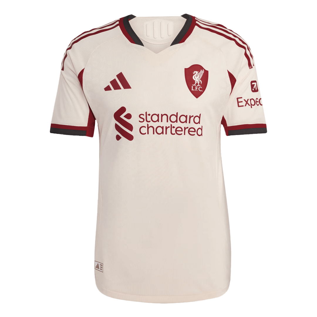 GAKPO #18 Mens Liverpool Away Jersey 2025/26 - Player Version (Slim Fit)