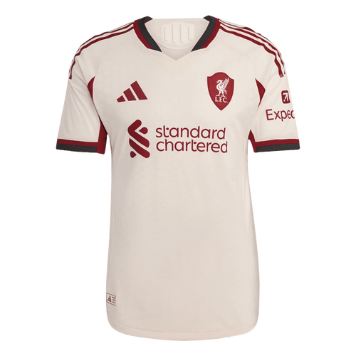 Mens Liverpool Away Jersey 2025/26 - Player Version (Slim Fit)