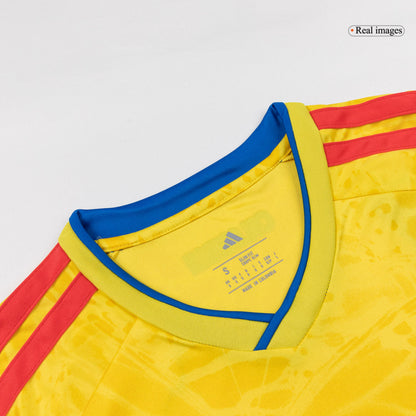 Mens Colombia World Cup Home Long Sleeve Jersey 2026