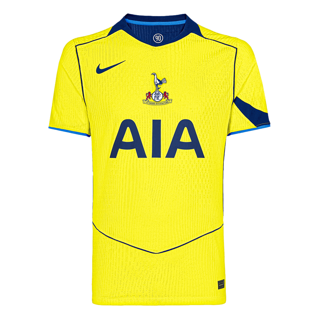 Mens Tottenham Hotspur Third Jersey 2025/26 - Player Version (Slim Fit)