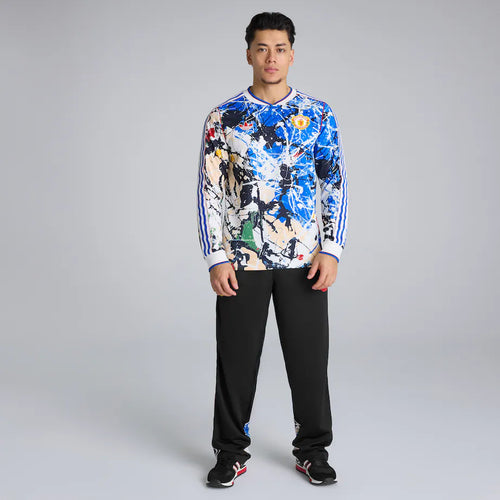 Manchester United x Stone Roses Long Sleeve Jersey Blue