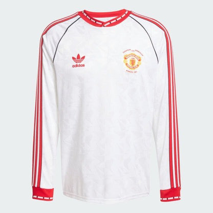 Bring Back Collection Manchester United 1990/91 Retro Jersey - Long Sleeve