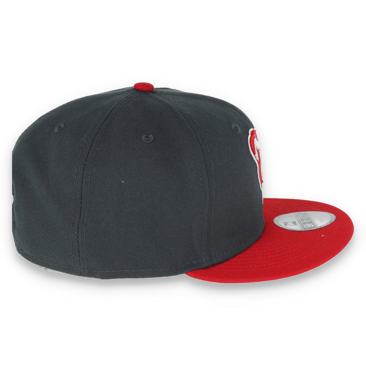 New Era Arizona Diamondbacks 2-Tone Color Pack 9FIFTY Snapback Hat - Grey/Scarlet
