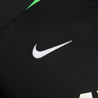 Liverpool FC Strike Men's Nike Dri-FIT Black/Green Soccer Drill Top