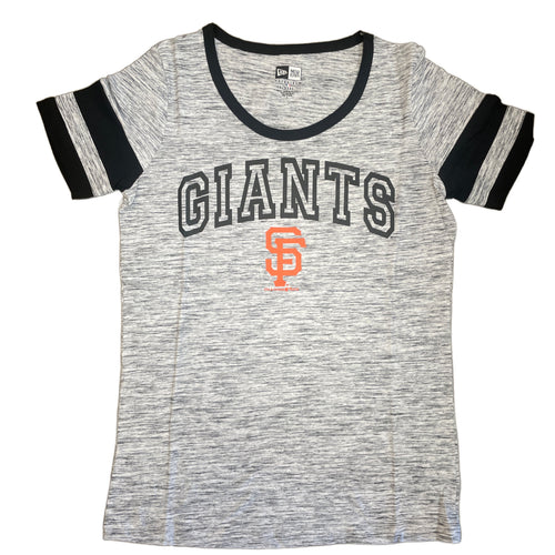 New Era Women's San Francisco Giants T-Shirt - Heather Gray
