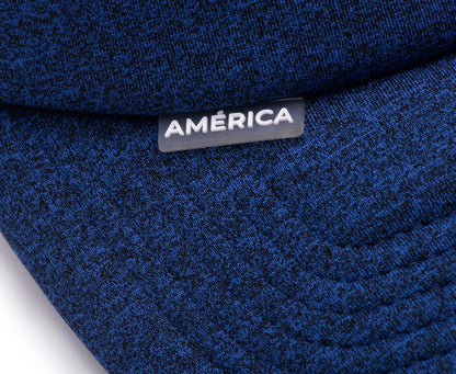 FI COLLECTIONS CLUB AMERICA DRIBBLING TRUCKER SNAPBACK HAT-NAVY/WHITE