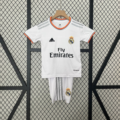 Camiseta Real Madrid I 13/14 Conjunto Infantil (Retro)