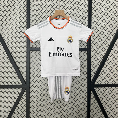 Camiseta Real Madrid I 13/14 Conjunto Infantil (Retro)